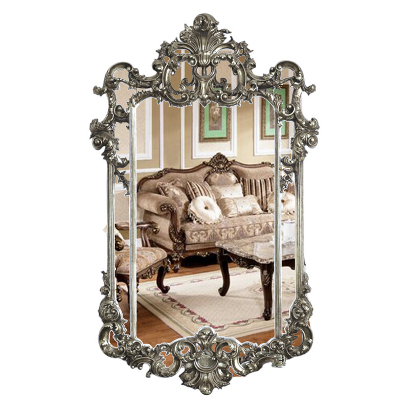Infinity Antique Mirror, Antique Silver