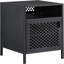 Table de chevet noire Natalina