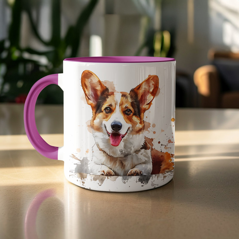 Mug, 1, Purple