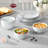 12 Piece Porcelain China Dinnerware Set - Service for 4
