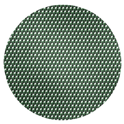 Chenille Geometric Indoor Rug