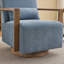 Ensemble de 2 fauteuils pivotants rembourrés Alfe-99405717