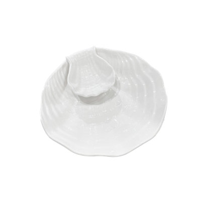 Vida Melamine Chips And Dip Platter