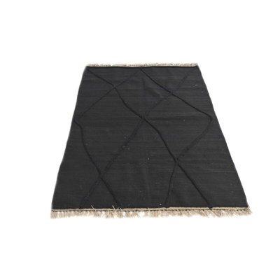Jordan Black Rug