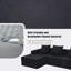 Canapé modulaire convertible convertible en microfibre