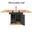 Wood Kitchen Island