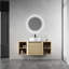 Meuble-lavabo mural 48 po avec lavabo d'art en céramique et 2 tablettes de rangement, porte à fermeture en douceur-450624993-450625022-451494701
