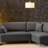 93" Wide Sofa & Chaise-281814465-281814479