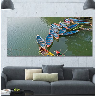 «Phewa Lake in Pokhara Népal», photographie