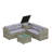 4-Person Outdoor Seating Group with Cushions, Storage Box and Table-806725204