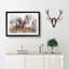 Galloping Horses in Abstract - Framed Print-55726894-55726893