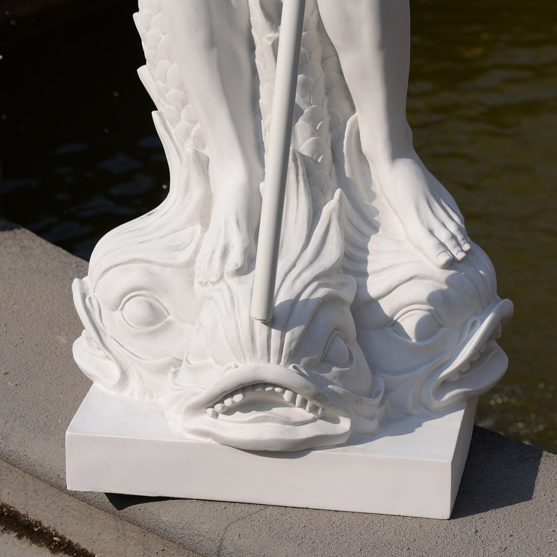 Statue Neptune avec trident