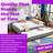 Twin Size Bed Frame, Upholstered Daybed with Trundle Velvet and MDF-1426184225