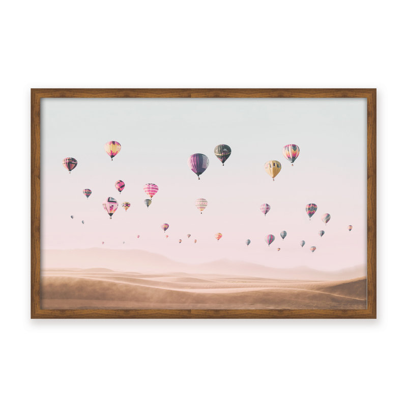 Nature Inspired Around the World by  - Picture Frame Photograph on Paper, 32" H x 48" W x 1.125" D, Beige