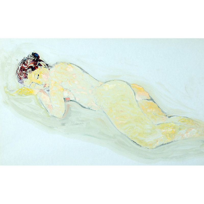 «Ethereal Rest», reproduction de peinture à l'huile sur toile tendue, H 20 po x l 32 po x P 1,5 po