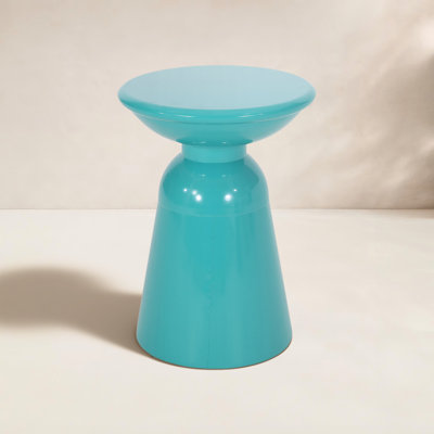 Atira 15'' Iron Outdoor Side Table