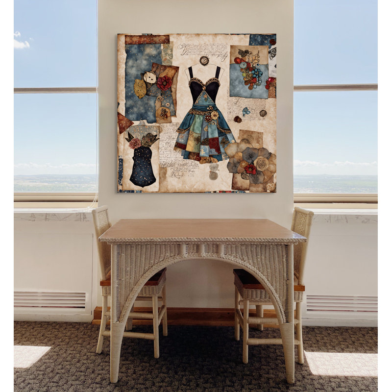 Retro Fashions I, 54" H x 54" W