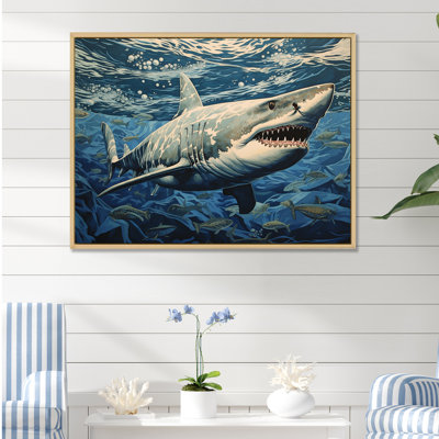 " Shark Echo Painting "