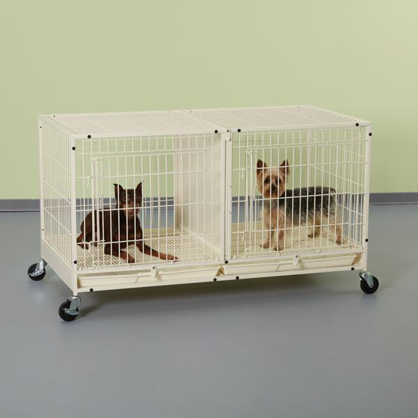 Cage pour animaux Rotherme, H 23,75 po x l 23,63 po x P 47,5 po