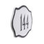 Hampton Address Plaque Frame