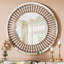 Ensemble de 2 miroirs muraux 43 po