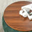 Repose-pieds rond avec rangement - Table de bout et repose-pieds 2 en 1-1704917503