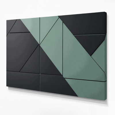 Minimalisme 46, art mural sur toile grise