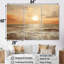 Pless - Coastal Sunset, ensemble d'art sur toile-107756799-107756801