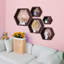 Ensemble de 5 tablettes flottantes Hexagon-114400754