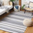 Montauk Hand Woven Cotton Striped Rug-2010667523