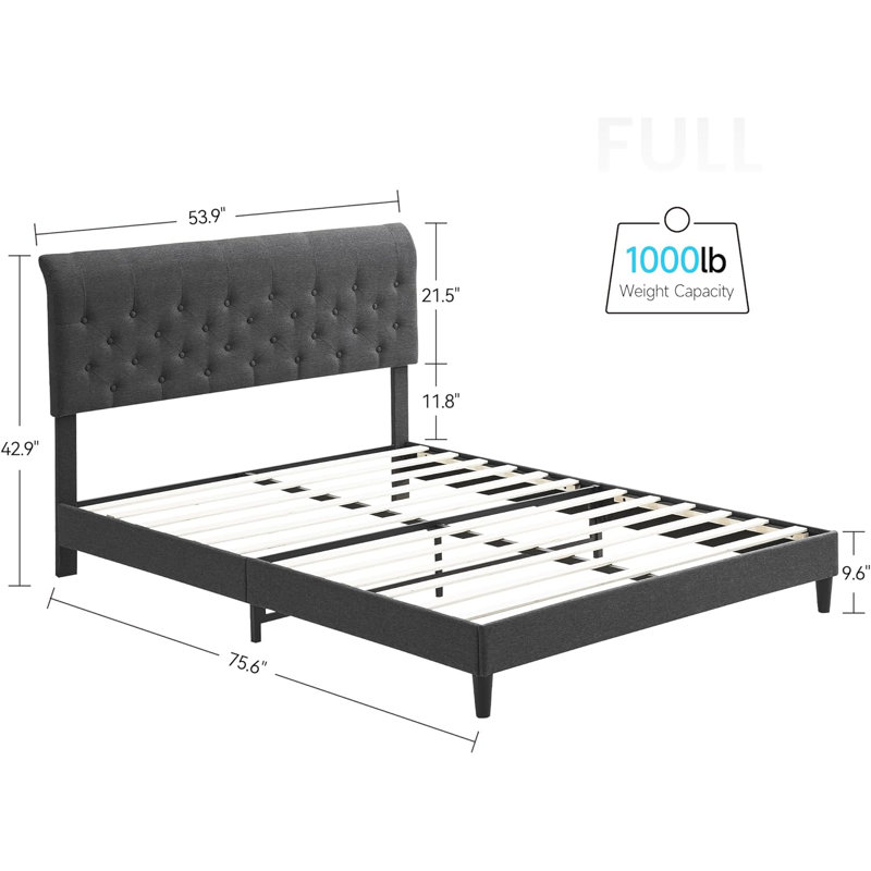 Ralitza 42.9'' Bed Frame, Full / Double