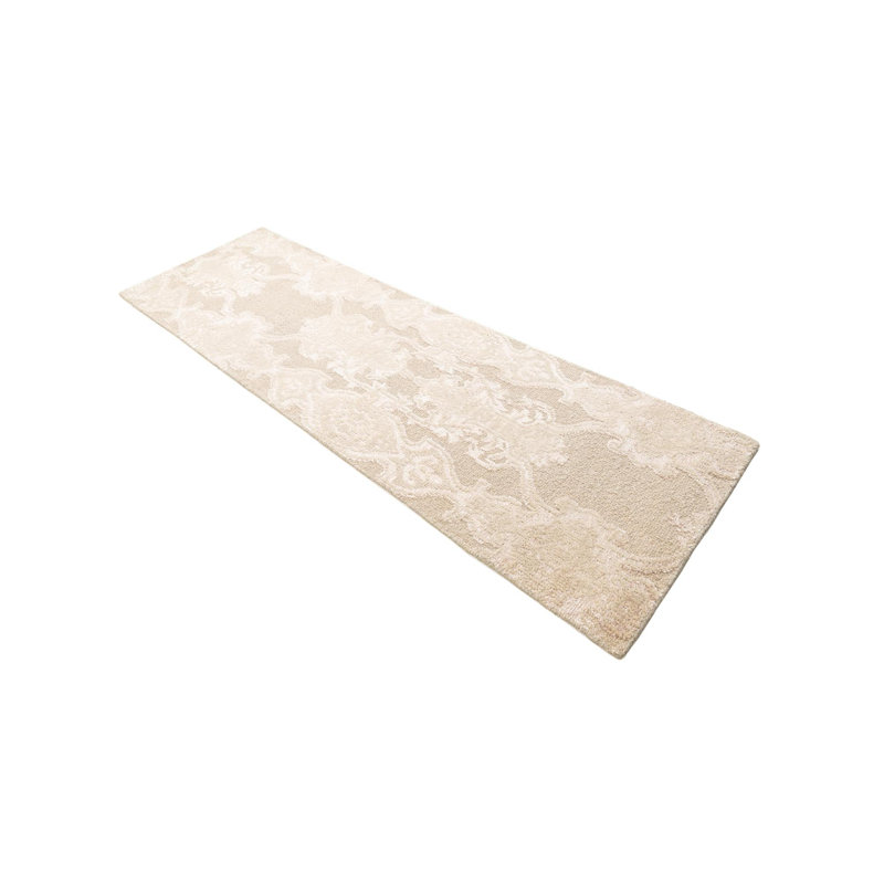 Tapis de couloir beige clair Judy