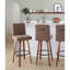 Tabouret de bar contemporain à hauteur fixe avec pivot-133677194-133677197