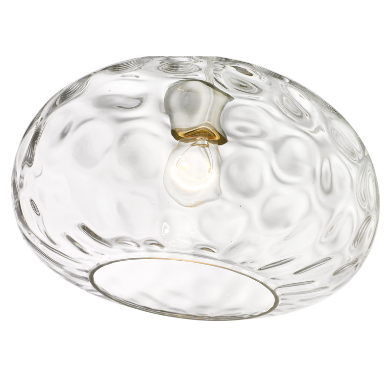 Likens 1 - Light Single Pendant, Brushed Nickel