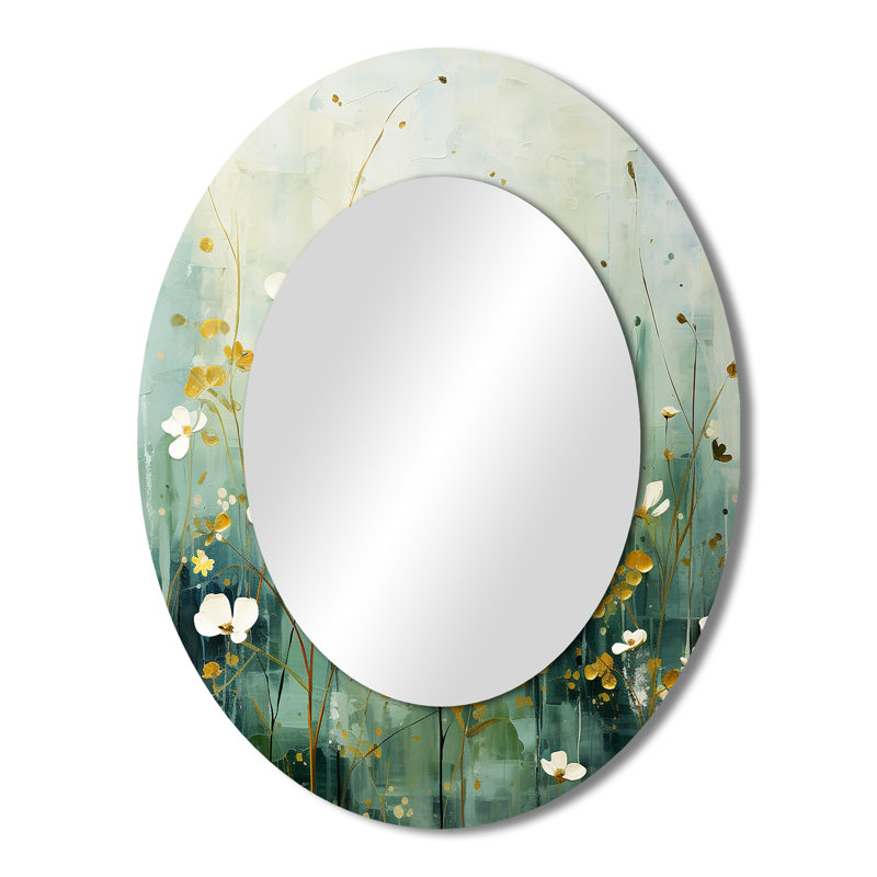 Miroir mural mauve, 43 po x 33 po