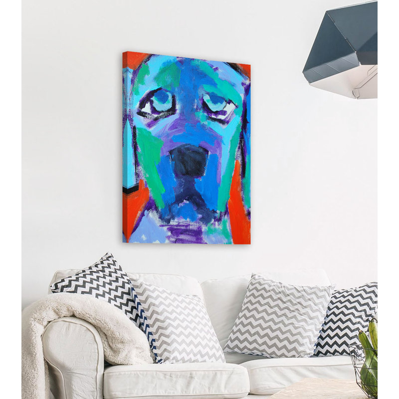 Michelle Rivera - Wrapped Canvas Painting, 91cm H x 61cm W x 3.81cm D