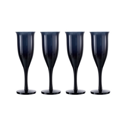 Omnia Handmade Crystal Flute