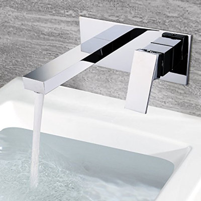 Bathroom Vanity faucet, Vanities Faucets Wall Sink Faucet Single Hole