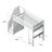  Gannon Twin 4-Drawer Solid Wood Loft Bed with Built-in-Desk-1043084908