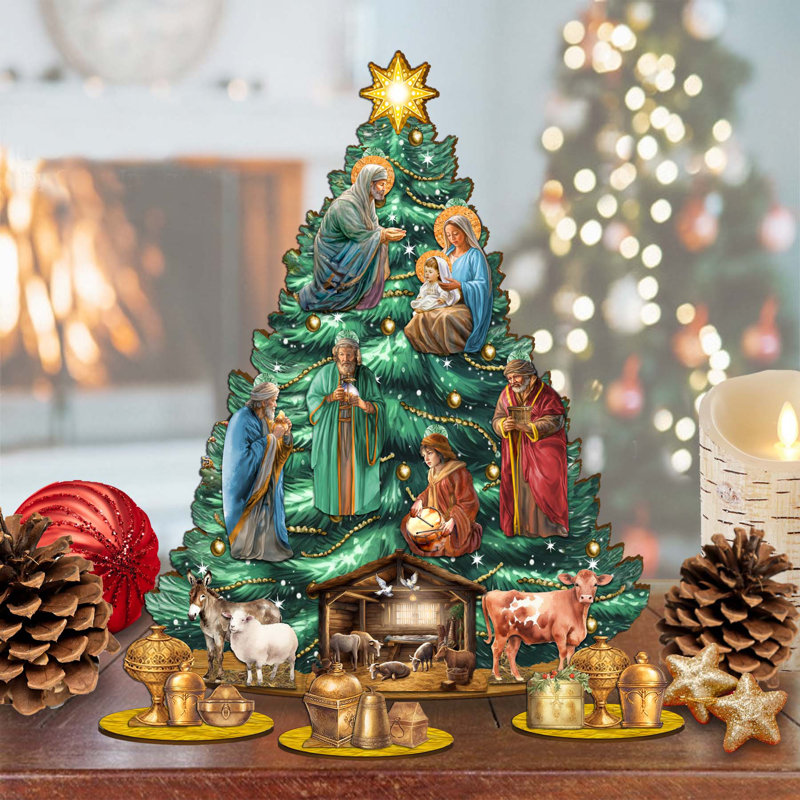 Arbre de Noël de table