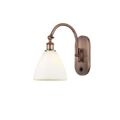 Bras pivotant en verre Amenda