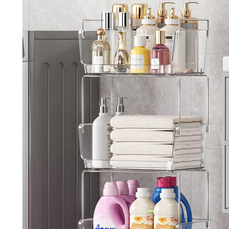 Organizer With Lockable Caster Wheels, Utility Organization For