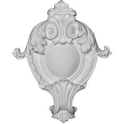 Cole 14.63'' H x 12'' W x 1.25'' D Urethane Onlay Scroll