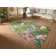 Pink/Green Indoor/Outdoor Rug
