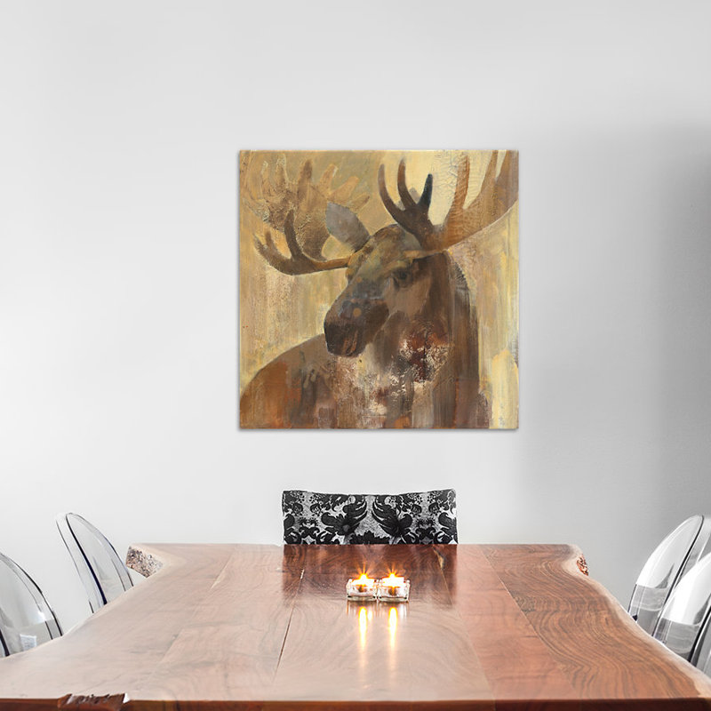 "into wild ii" , reproduction d’art sur toile tendue, H 37 po x l 37 po x P 1,5 po, Pas de tapis, Toile tendue