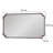 Genan Accent Mirror Scalloped Rectangle Wall Mirror-1694552687-1694552686