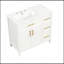 Meuble-lavabo 36 po avec trois tiroirs