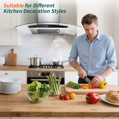 Tieasy 450 CFM Range Hood