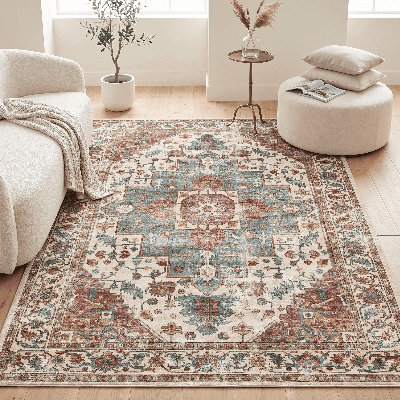 Tapis d'intérieur antidérapant lavable à la machine