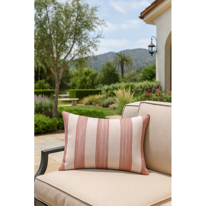 Outdoor Living Pillow Cover, Light Copper, Rectangular 14" H x 20" W